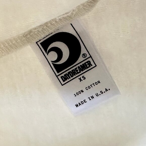 NEW Daydreamer The Doors Waiting For The Sun Crewneck Graphic Shrunken Tee - XS - Picture 3 of 5